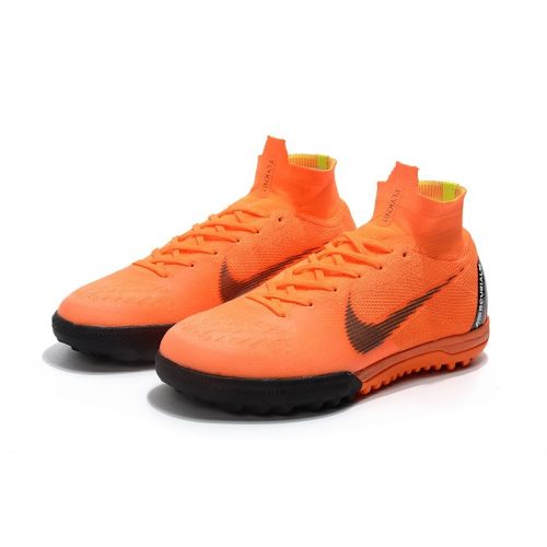 Nike Mercurial SuperflyX 6 Elite TF fodboldstøvler til børn - Orange Sort_8.jpg